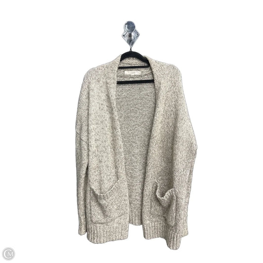 Cardigan By Loft In Taupe, Size: L