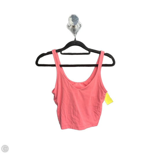 Athletic Tank Top By Lululemon In Pink, Size: S