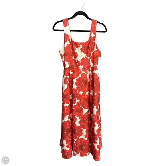Dress Party Midi By Flying Tomato In Red & White, Size: S