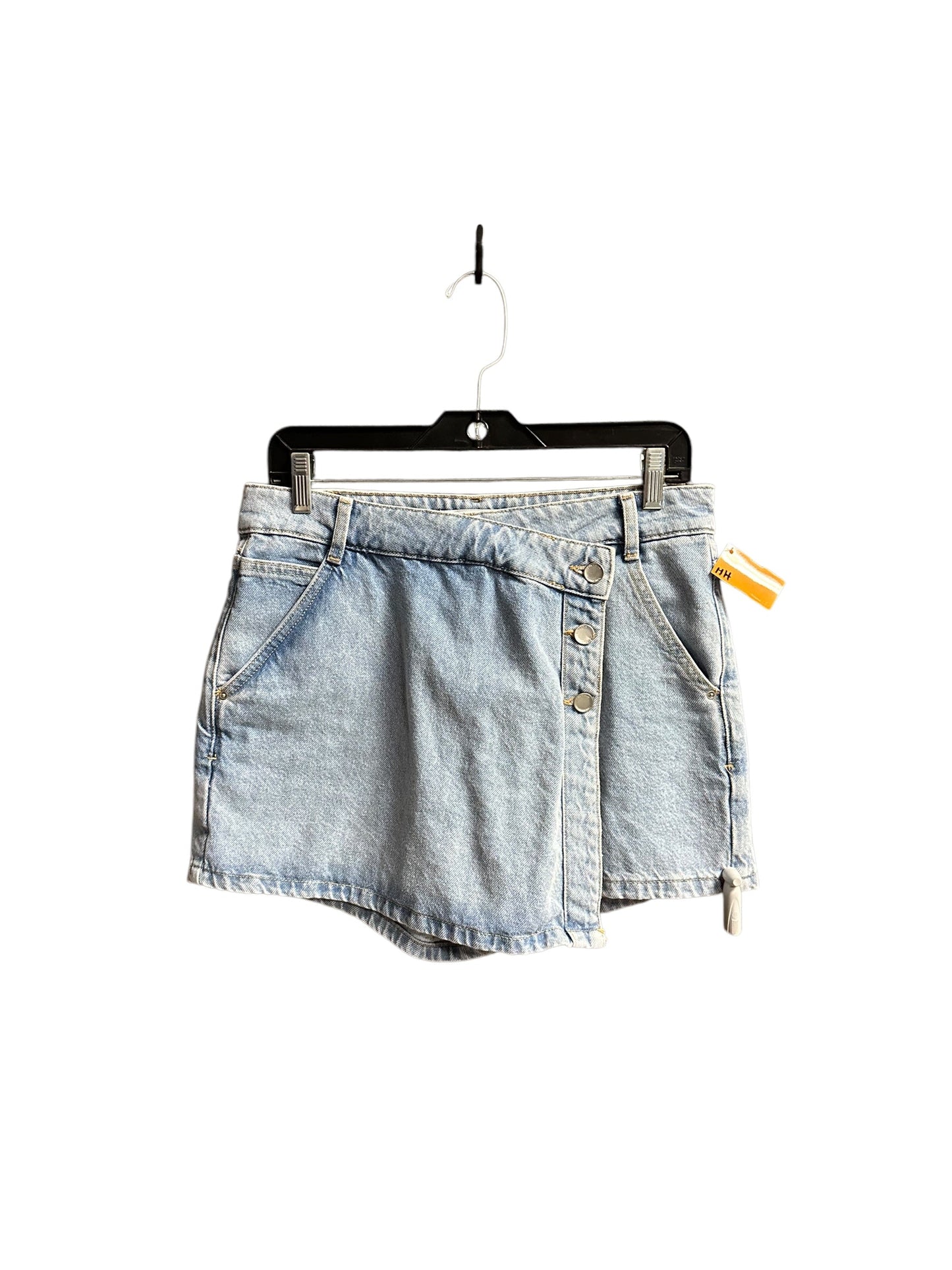 Skort By Zara In Blue Denim, Size: M