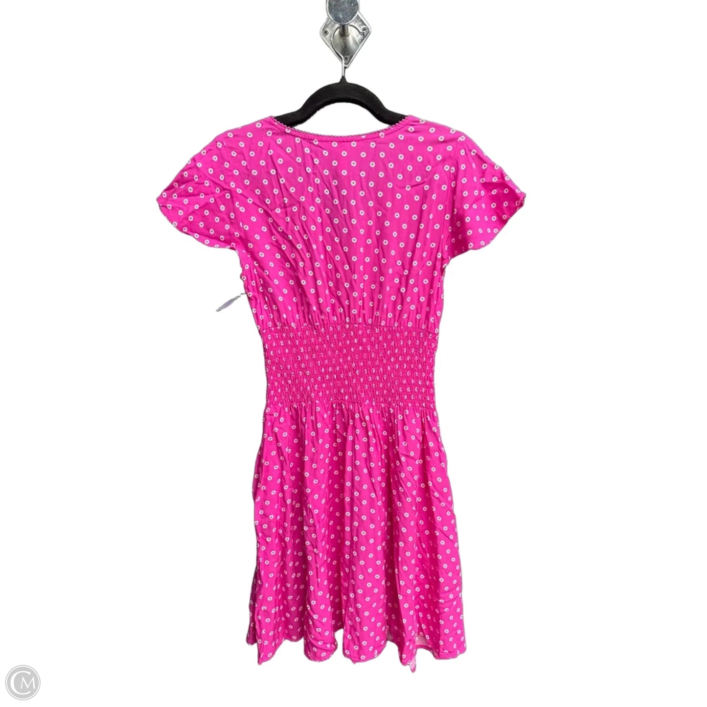 Dress Casual Short By Matilda Jane In Pink & White, Size: S