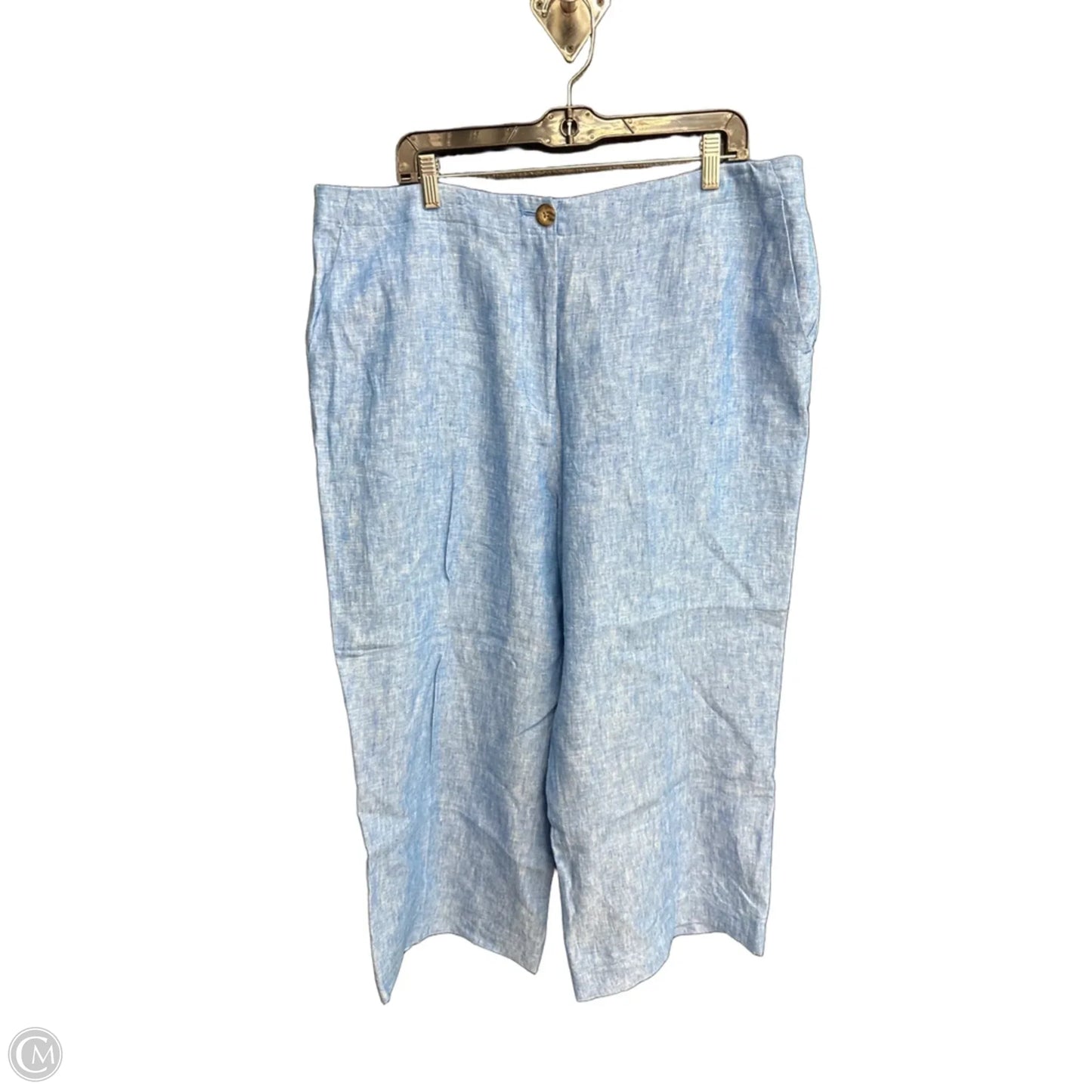 Pants Wide Leg By Boden In Blue, Size: 16