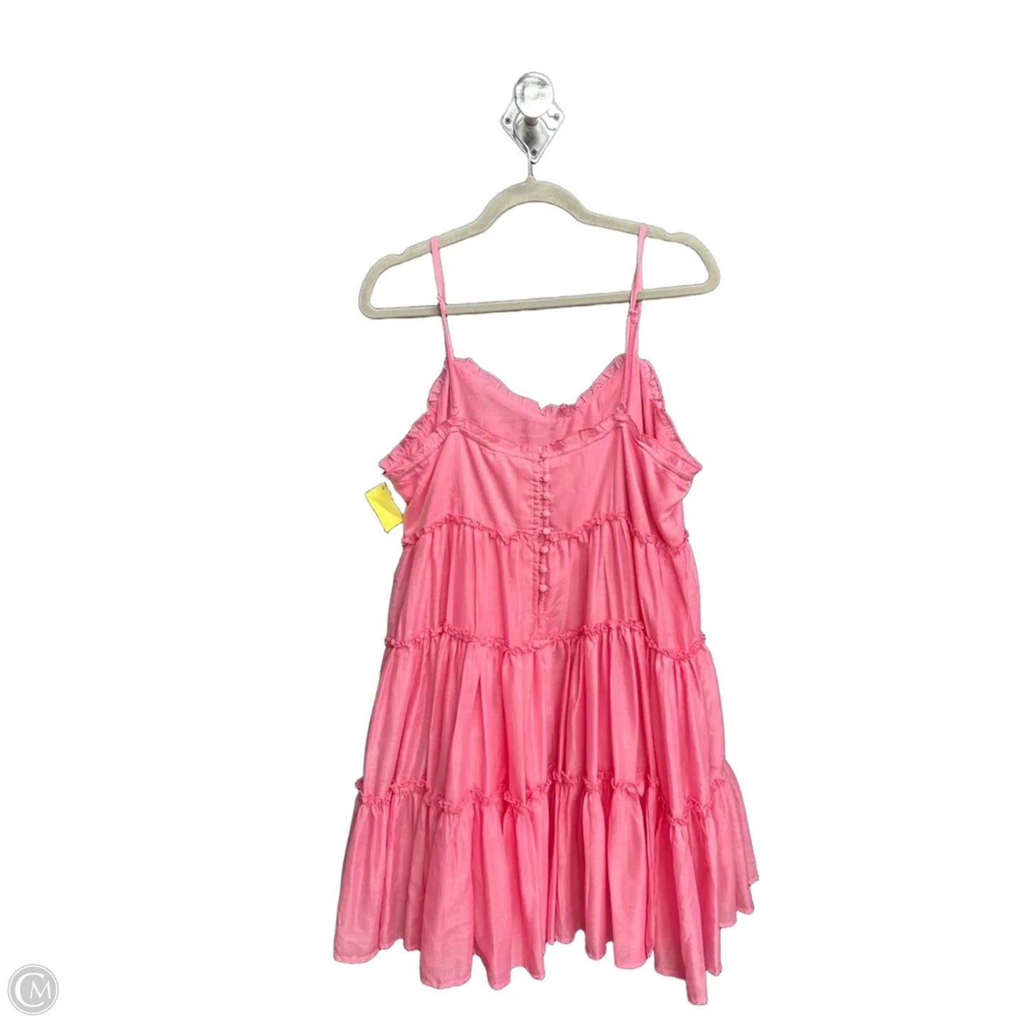 Dress Casual Short By Clothes Mentor In Pink, Size: Xl