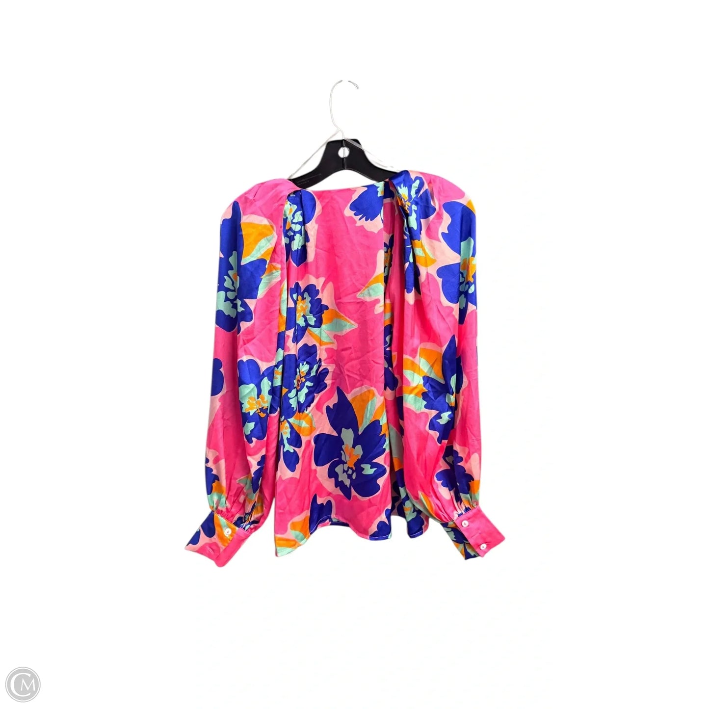 Top Long Sleeve By Entro In Floral Print, Size: S