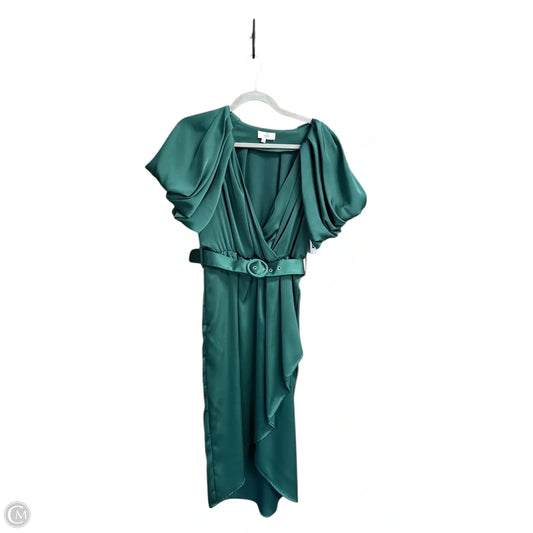Dress Casual Midi By Entro In Green, Size: S