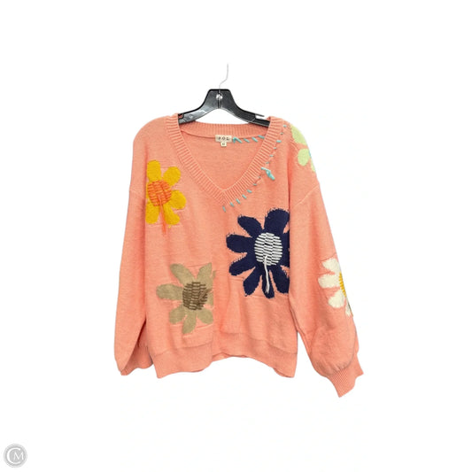 Sweater By Pol In Pink, Size: M