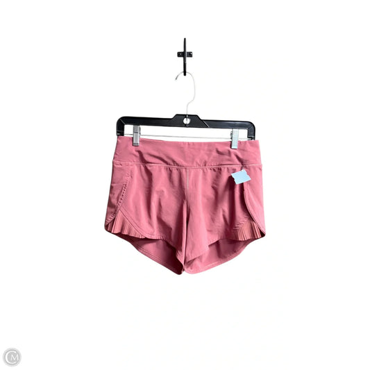 Athletic Shorts By Lululemon In Mauve, Size: S