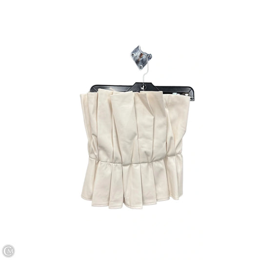 Top Sleeveless By Buddy Love In Cream, Size: M