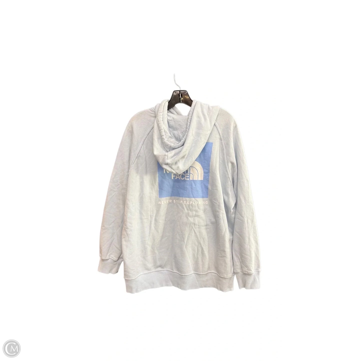 Sweatshirt Hoodie By The North Face In Blue, Size: 2x