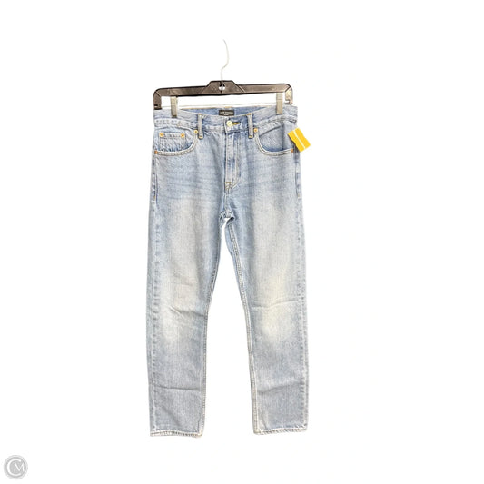 Jeans Straight By Club Monaco In Blue Denim, Size: 2
