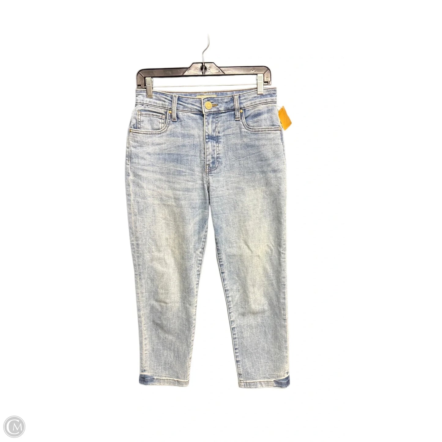 Jeans Straight By Kut In Blue Denim, Size: 2p