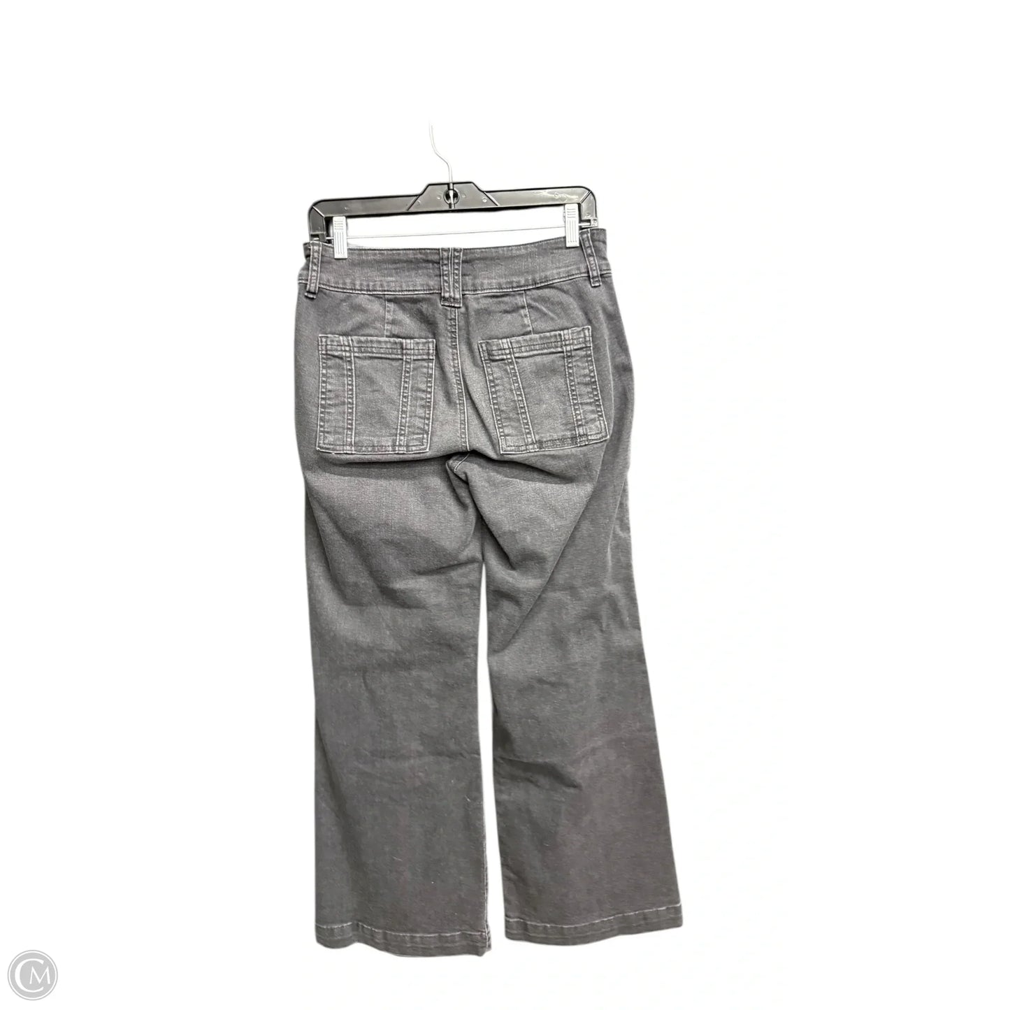 Jeans Wide Leg By Kut In Black Denim, Size: 2