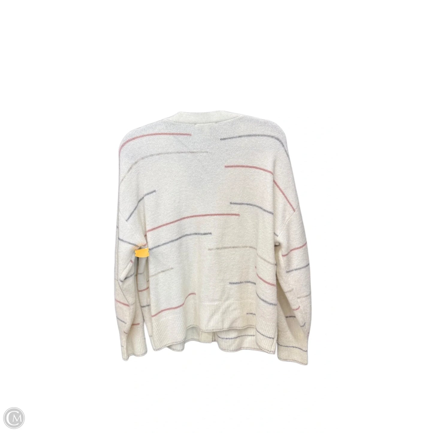 Sweater Cardigan By Splendid In Striped Pattern, Size: S