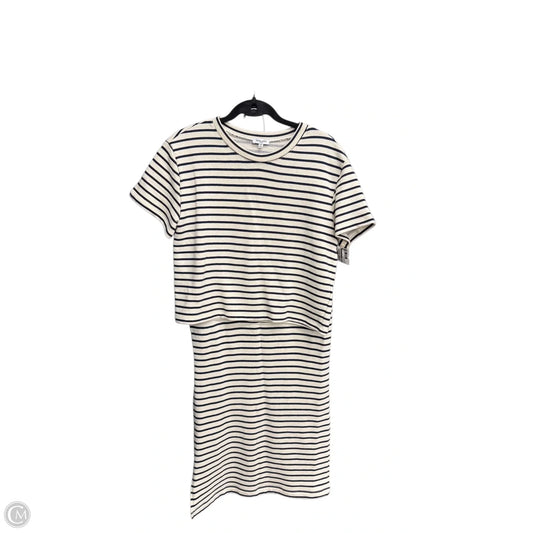 Skirt Set 2pc By Splendid In Striped Pattern, Size: S