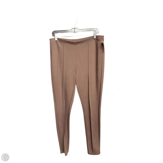 Pants Leggings By Simply Vera In Brown, Size: 12