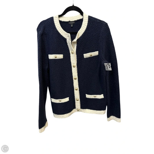 Sweater By Talbots In Navy, Size: M