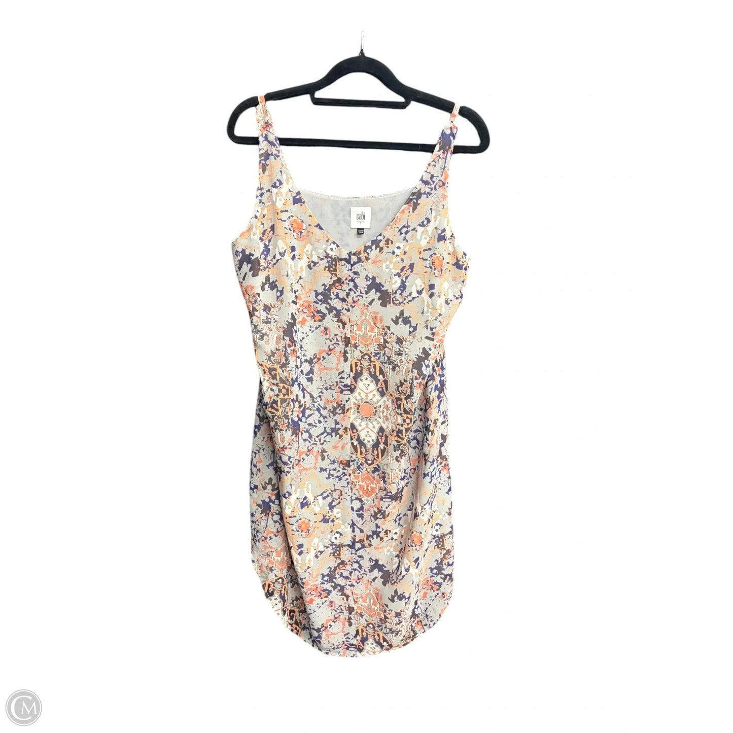 Top Sleeveless By Cabi In Floral Print, Size: S