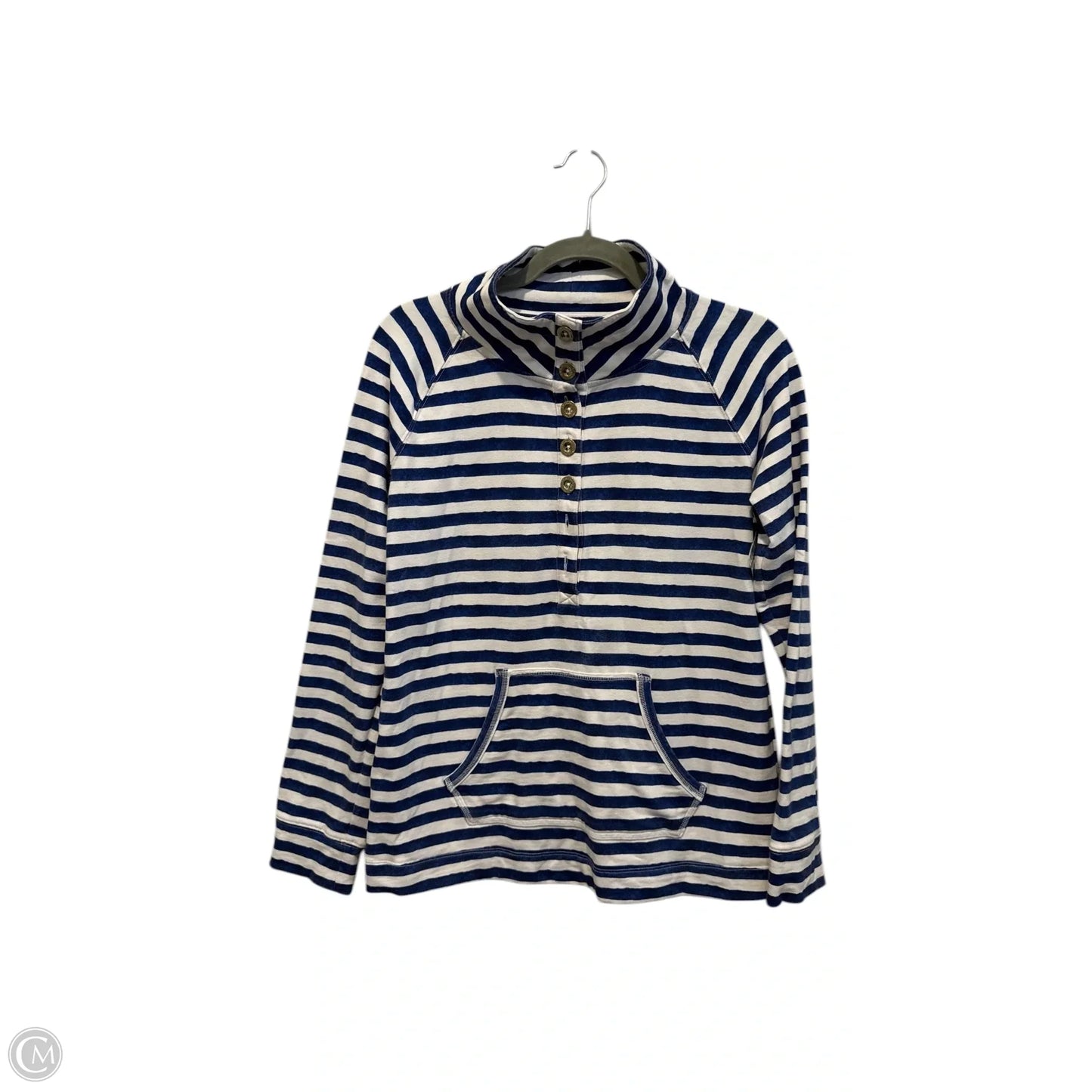 Top Long Sleeve Designer By Lilly Pulitzer In Striped Pattern, Size: M