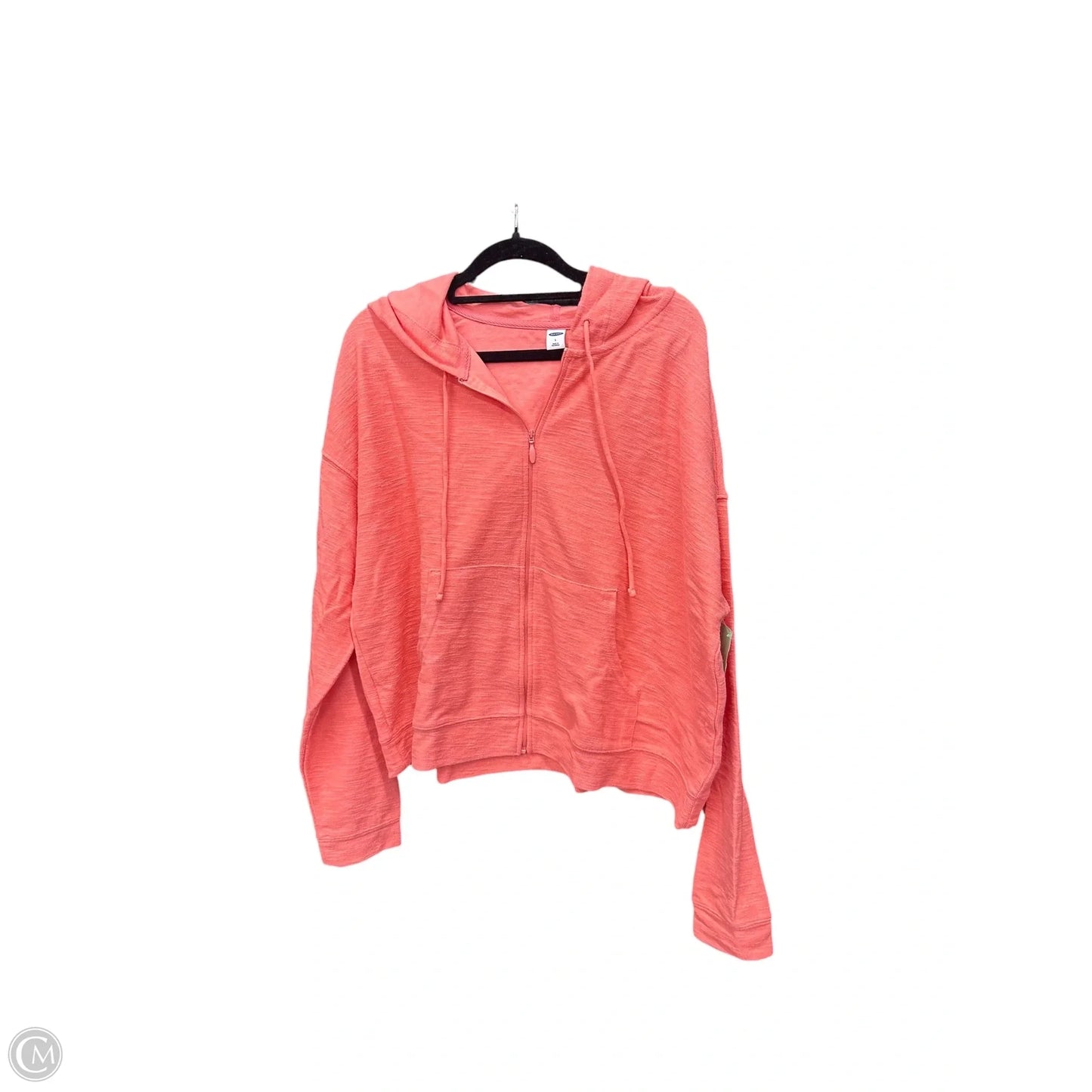 Sweatshirt Hoodie By Old Navy In Pink, Size: L