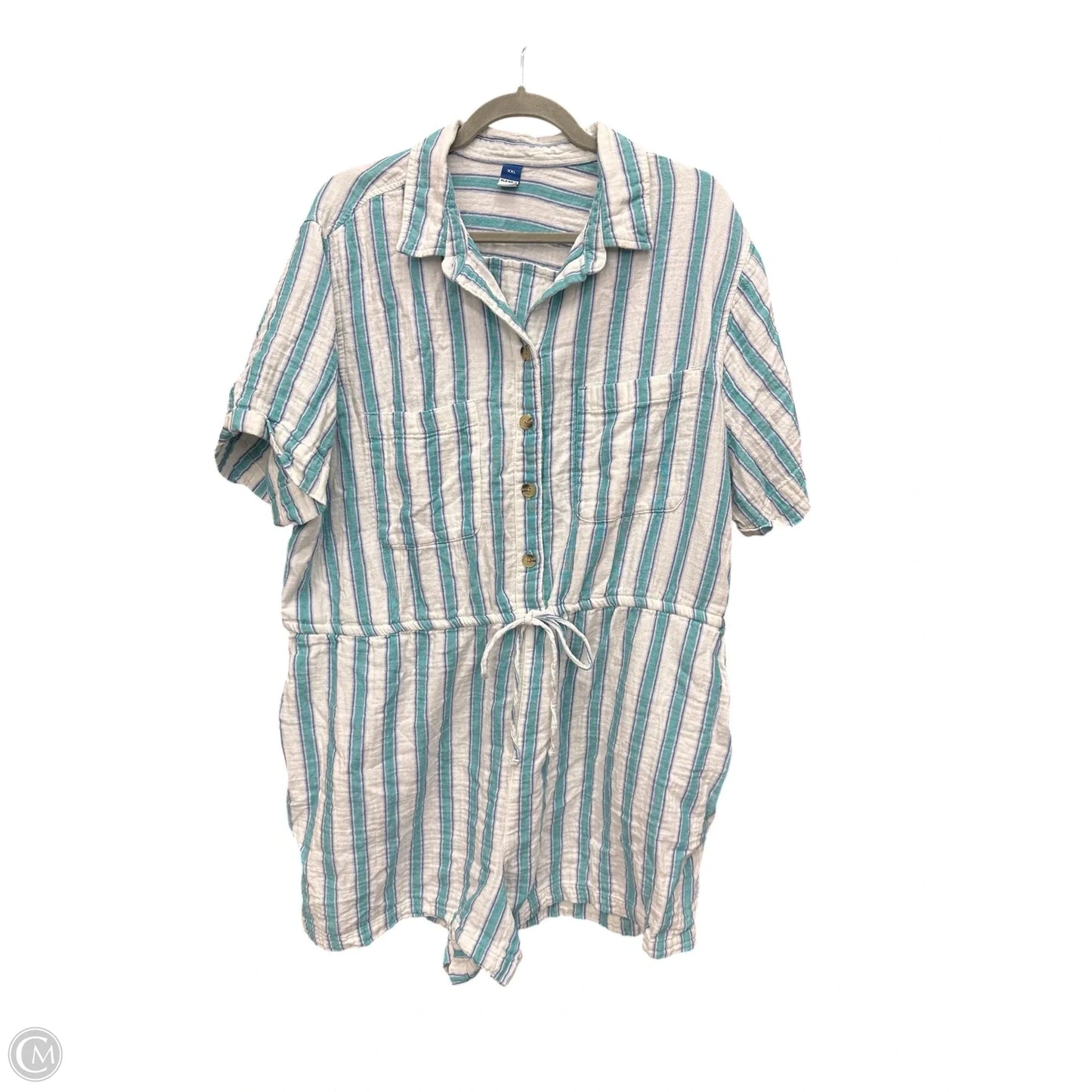 Romper By Old Navy In Striped Pattern, Size: 2x