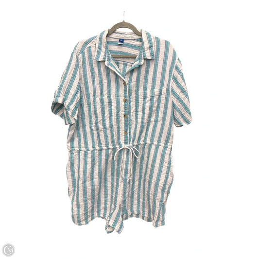 Romper By Old Navy In Striped Pattern, Size: 2x