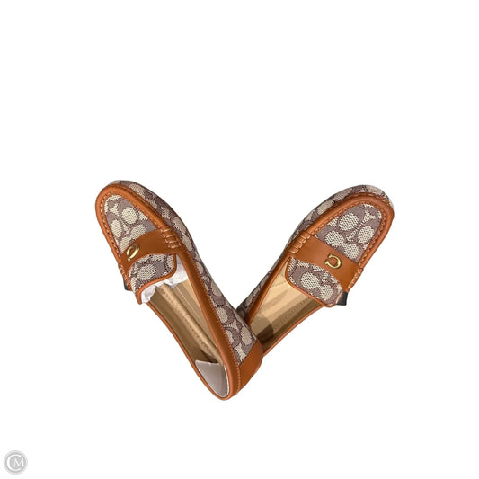 Shoes Designer By Coach In Brown, Size: 7.5