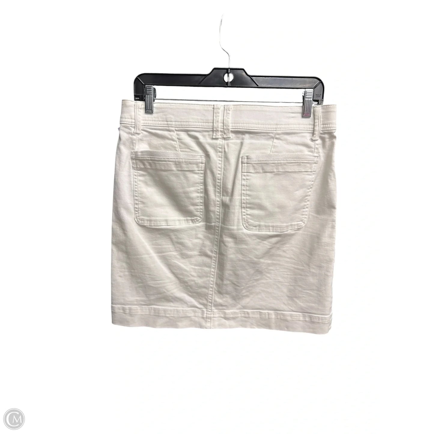 Skirt Mini & Short By Wit & Wisdom In White Denim, Size: 6