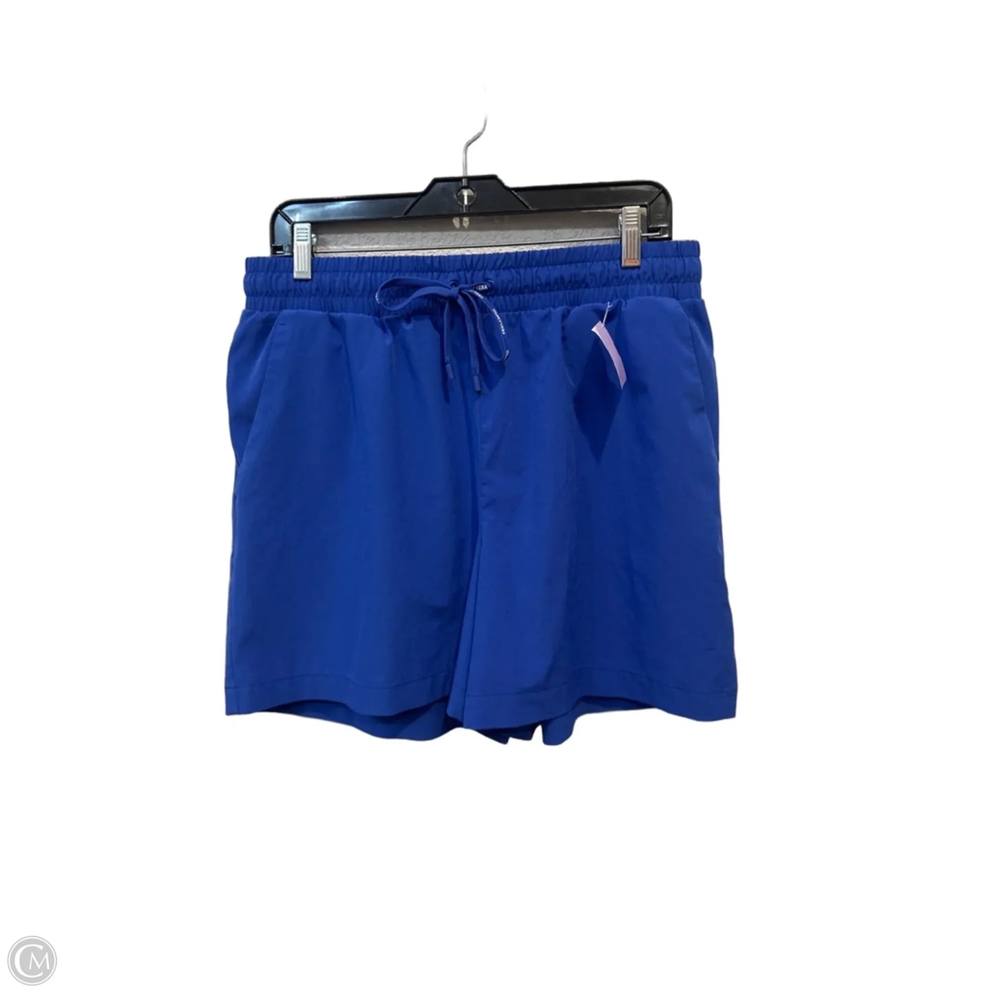 Athletic Shorts By Simply Vera In Blue, Size: L
