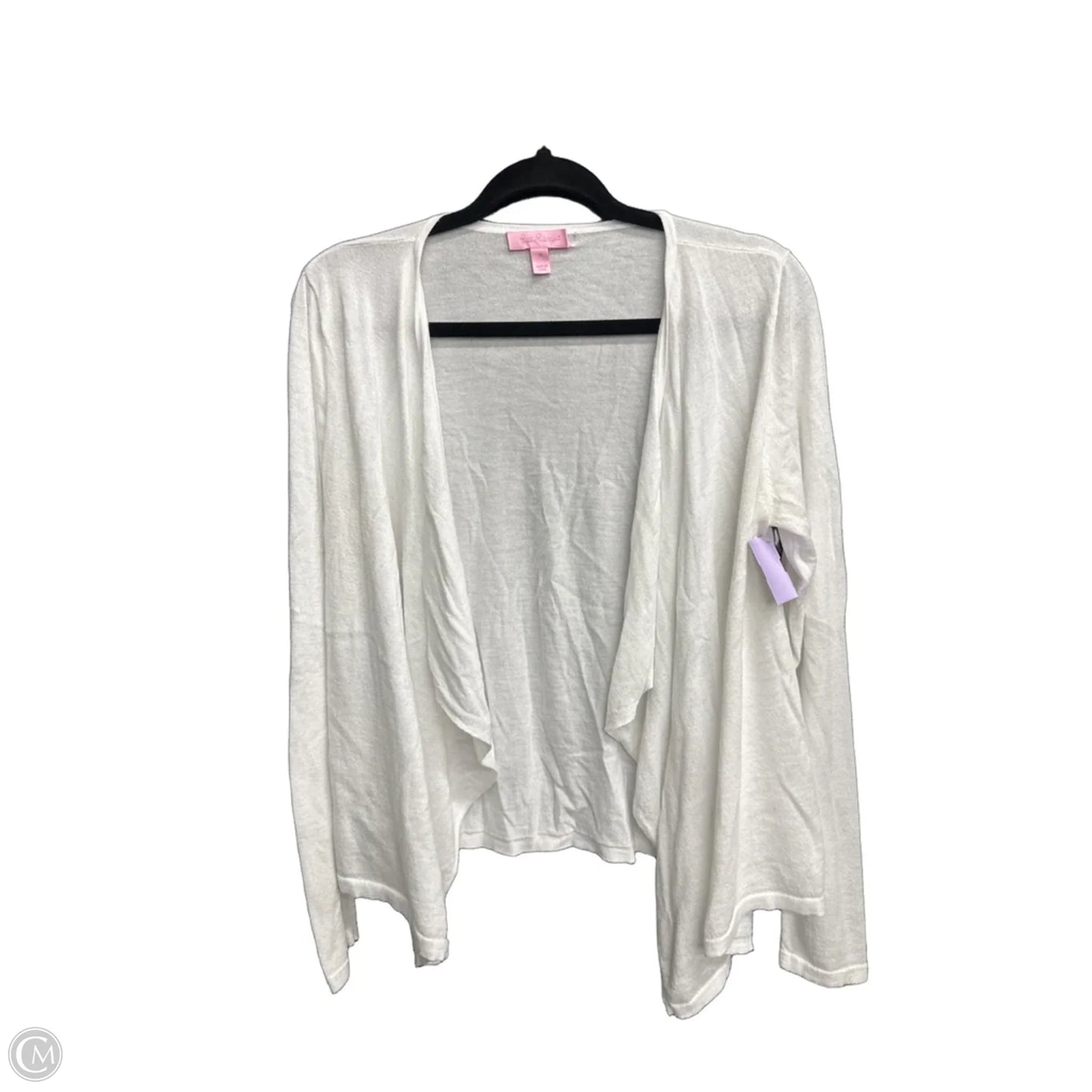 Cardigan Designer By Lilly Pulitzer In White, Size: M