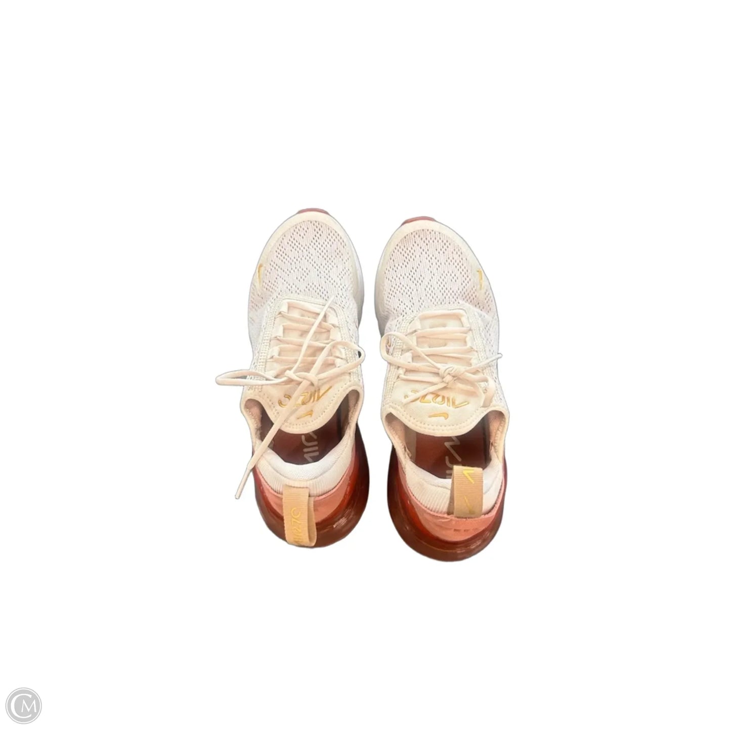 Shoes Athletic By Nike In Cream & Red, Size: 6.5