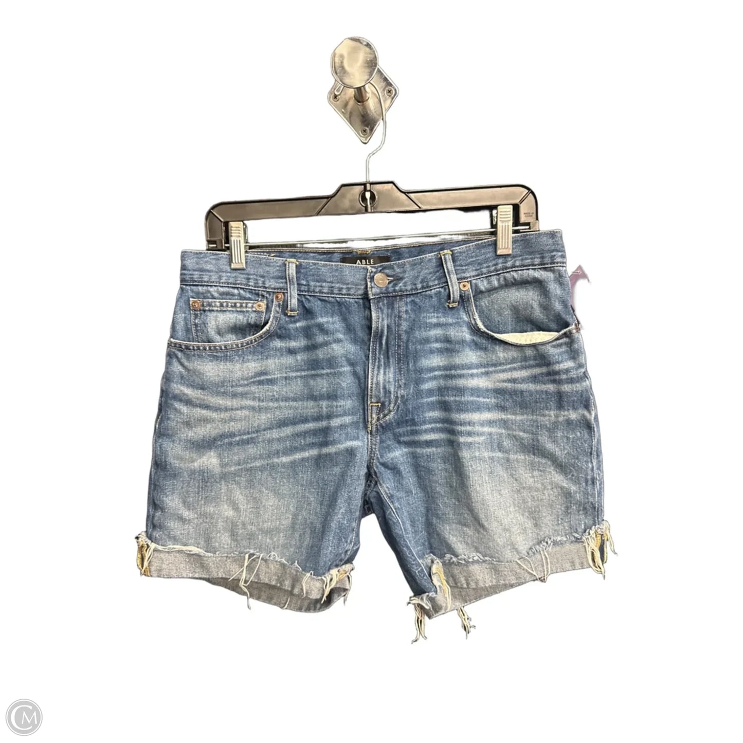 Shorts By Able In Blue Denim, Size: 6