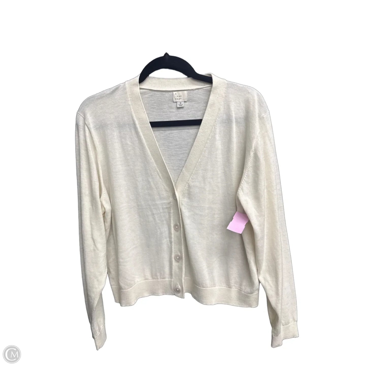 Cardigan By A New Day In White, Size: M