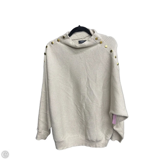 Sweater By Tahari In Gold, Size: L