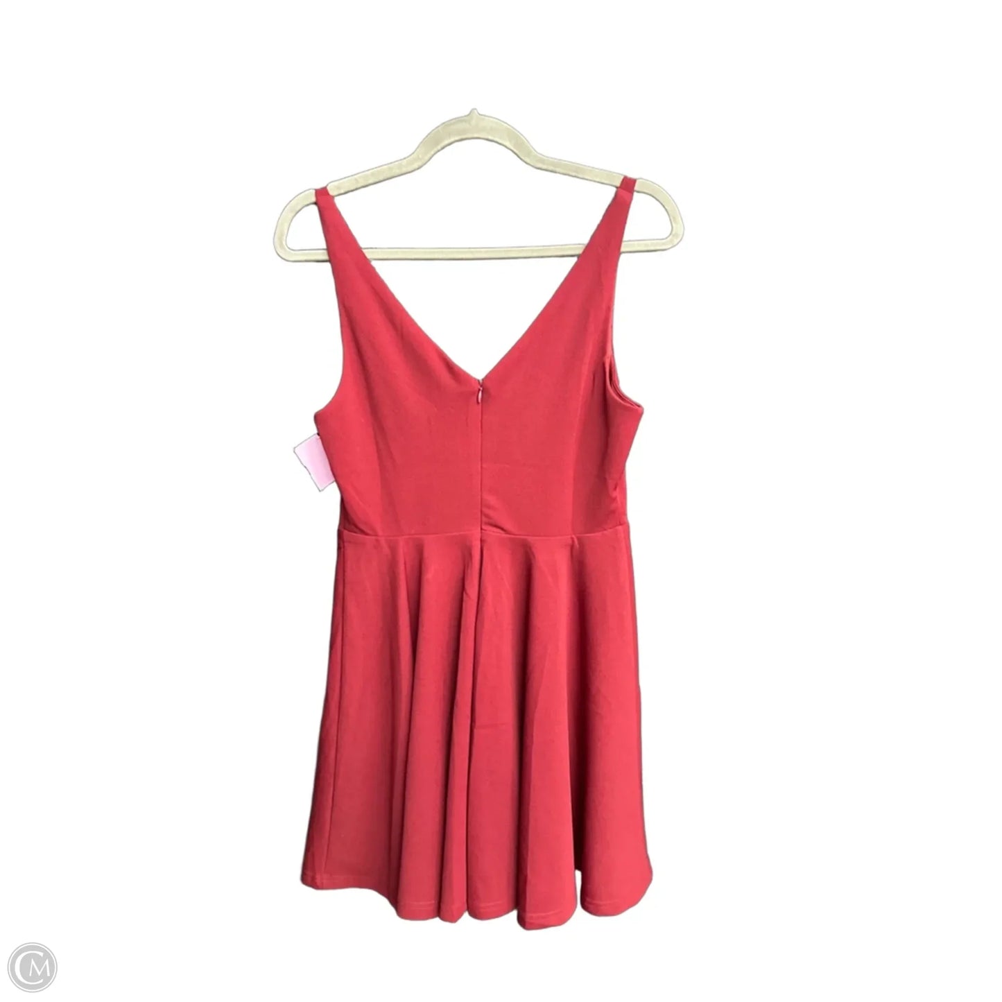 Dress Casual Short By Lulus In Maroon, Size: M