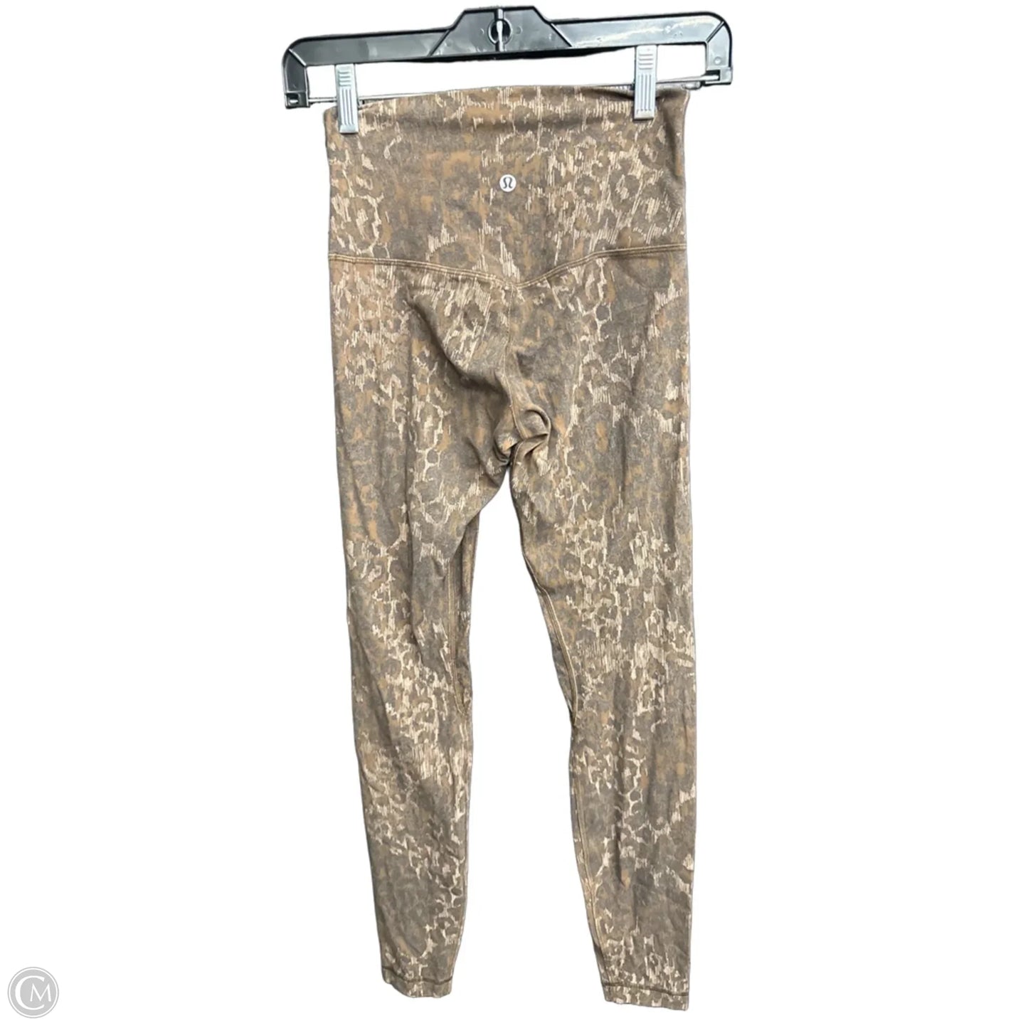 Athletic Leggings By Lululemon In Animal Print, Size: 4