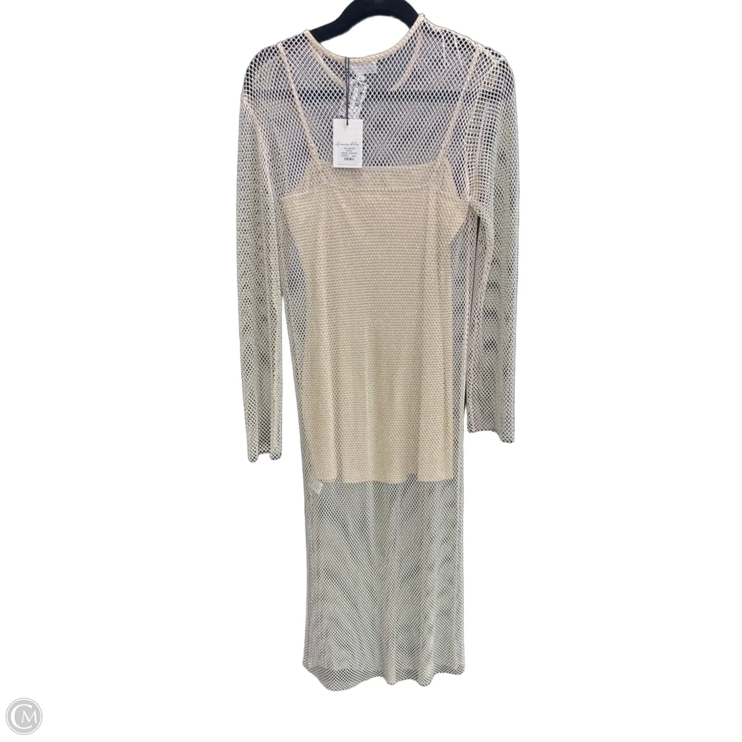 Dress Casual Maxi By Mable In Gold, Size: M