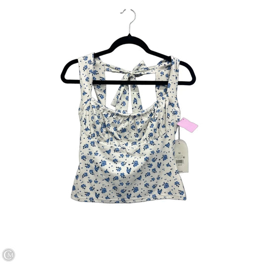 Athletic Tank Top By Clothes Mentor In Floral Print, Size: M
