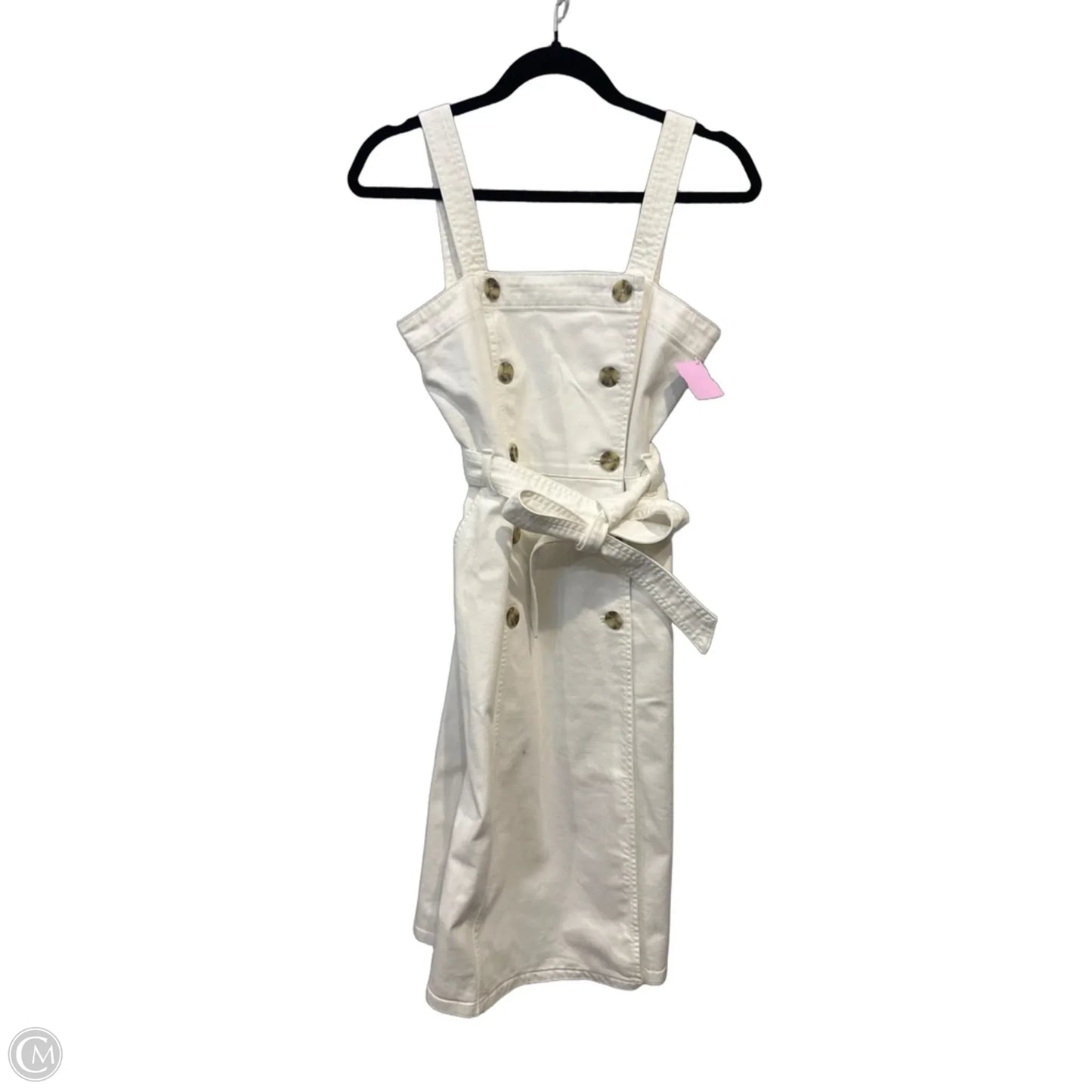 Dress Casual Midi By J. Crew In White, Size: S
