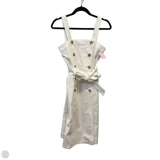 Dress Casual Midi By J. Crew In White, Size: S