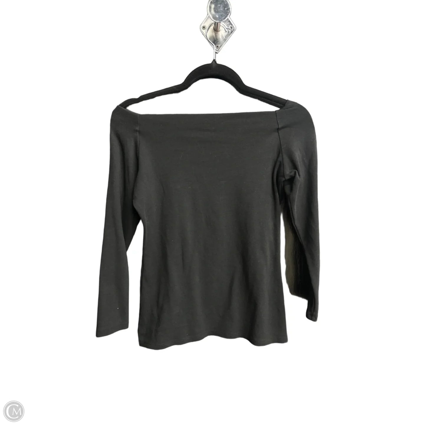 Top Long Sleeve By J. Crew In Black, Size: S