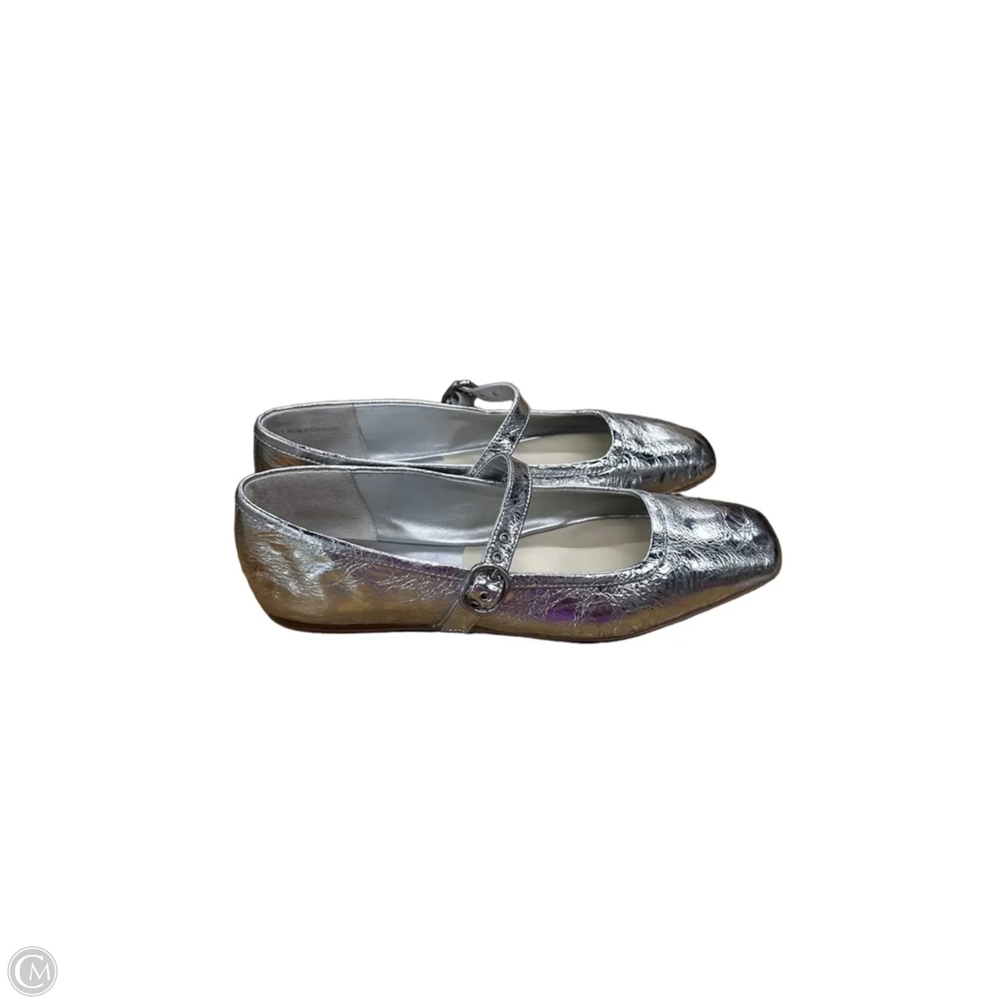 Shoes Flats By Dolce Vita In Silver, Size: 7.5