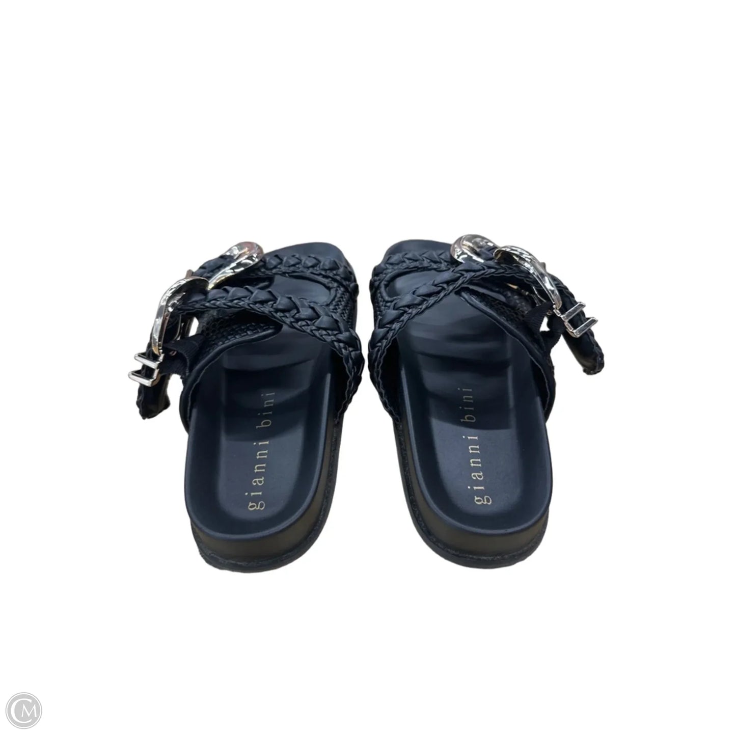 Sandals Flats By Gianni Bini In Black, Size: 6