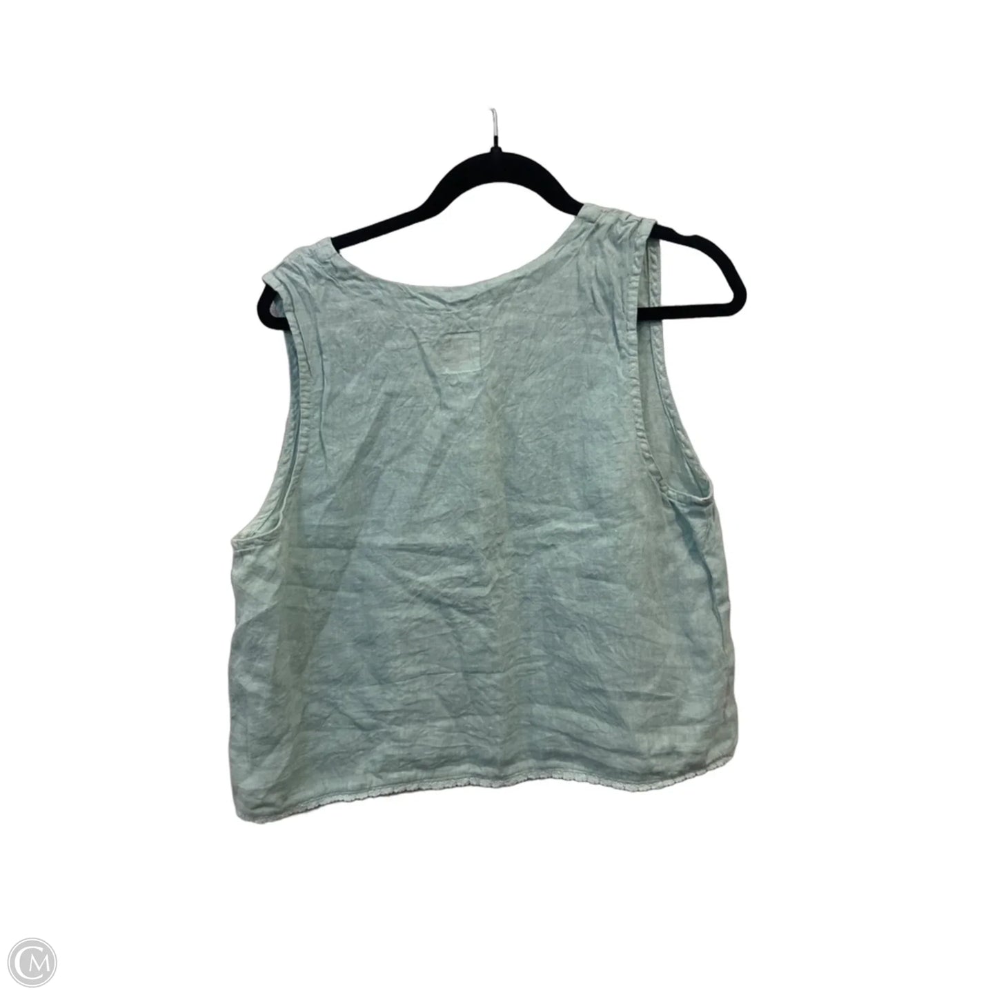 Top Sleeveless By Clothes Mentor In Blue, Size: L