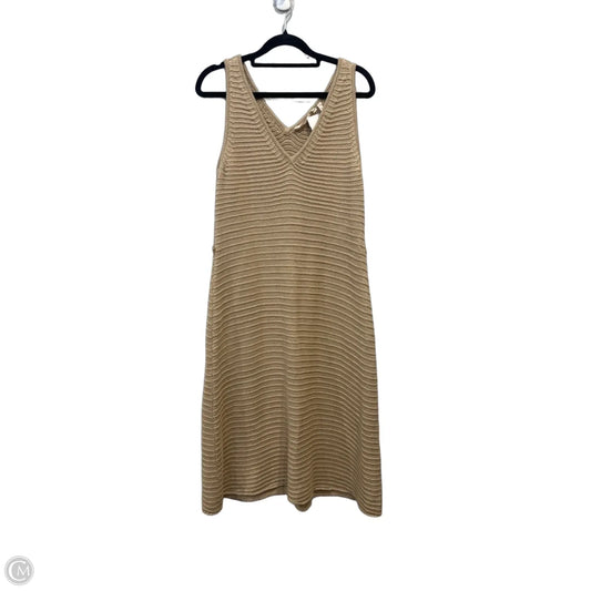 Dress Casual Short By Soft Surroundings In Brown, Size: M