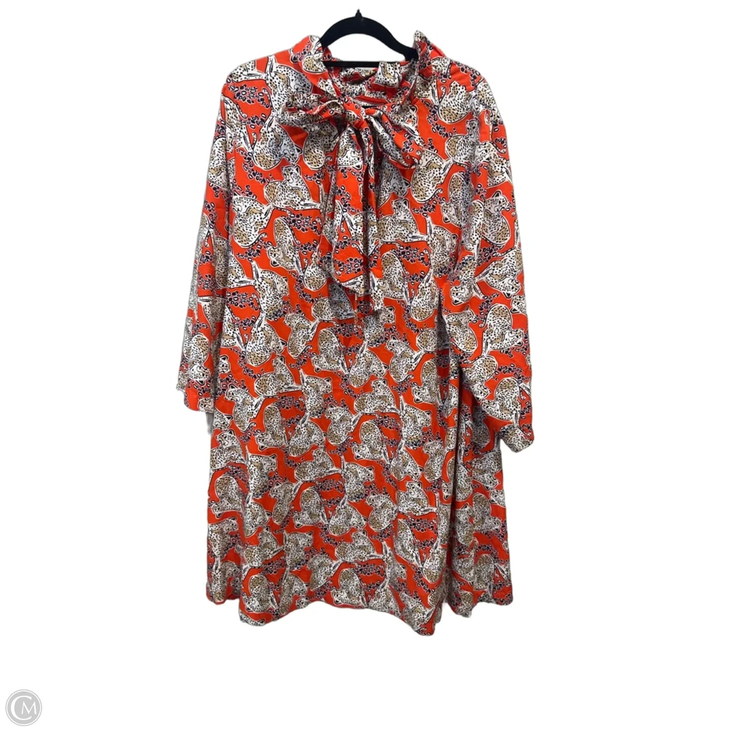 Dress Casual Midi By Crown And Ivy In Animal Print, Size: Xl