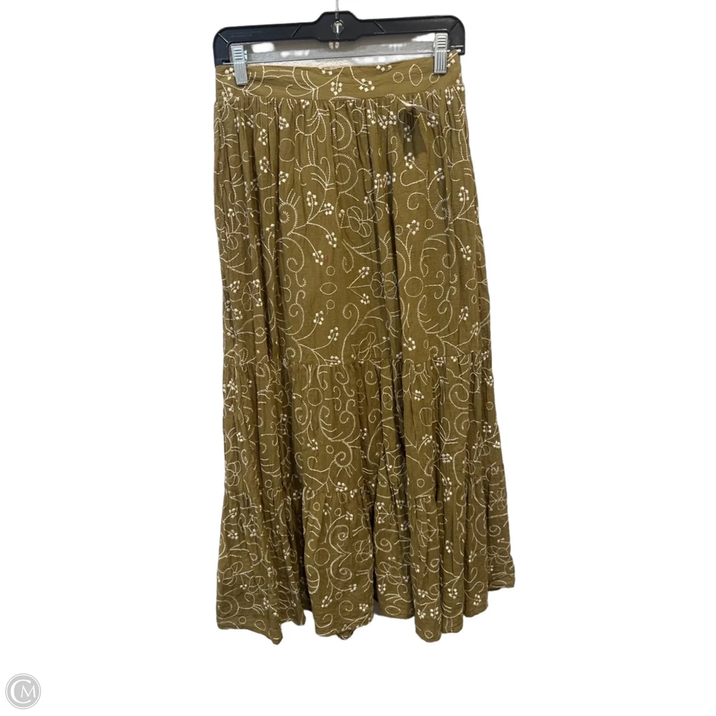 Skirt Midi By Reba In Green, Size: 10
