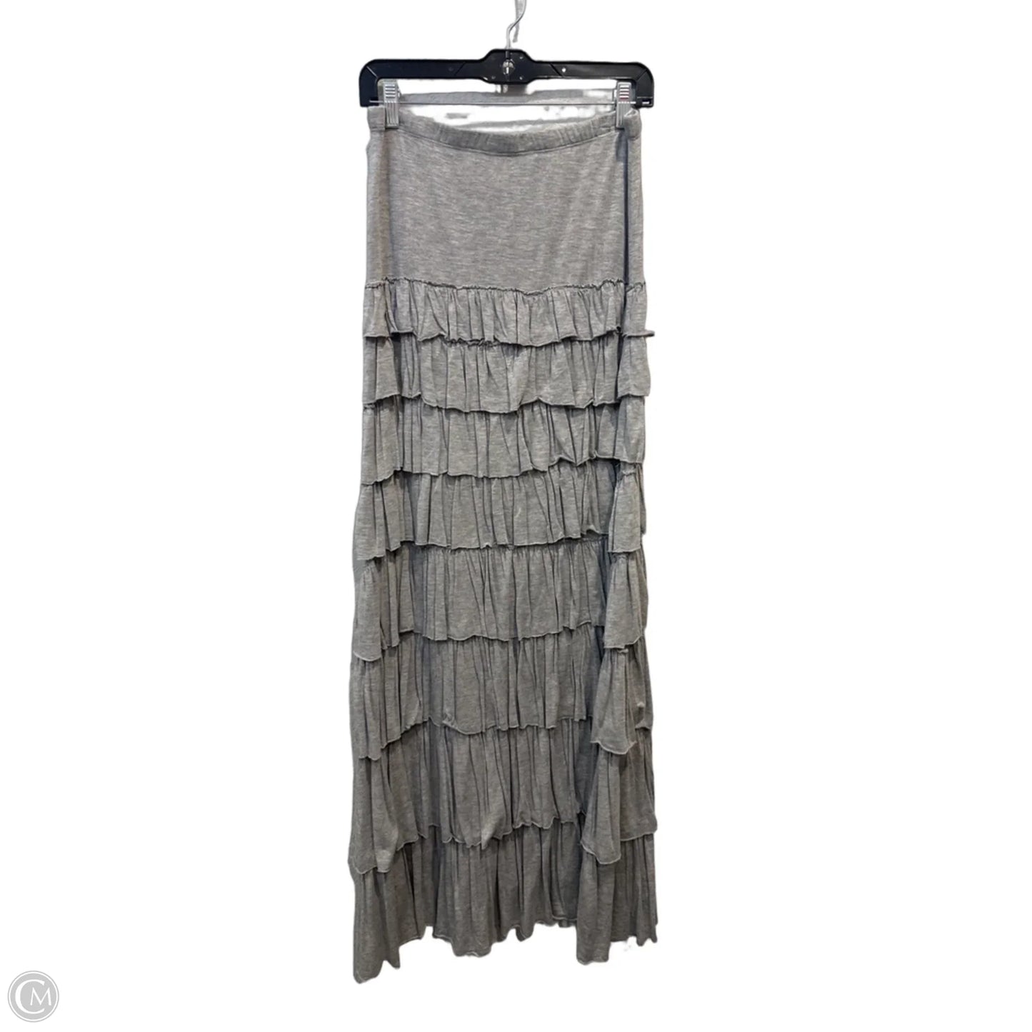 Skirt Midi By Soft Surroundings In Grey, Size: 10