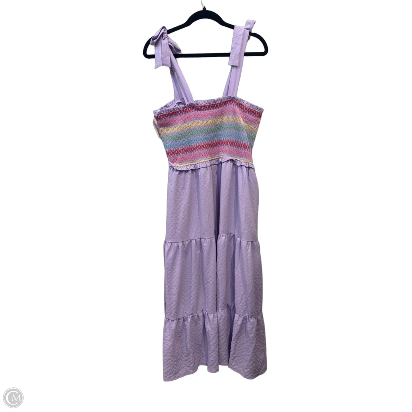 Dress Casual Maxi By Davi & Dani In Purple, Size: L