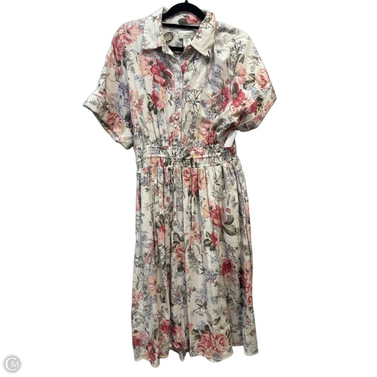 Dress Casual Midi By Calypso St Barth In Multi-colored, Size: M