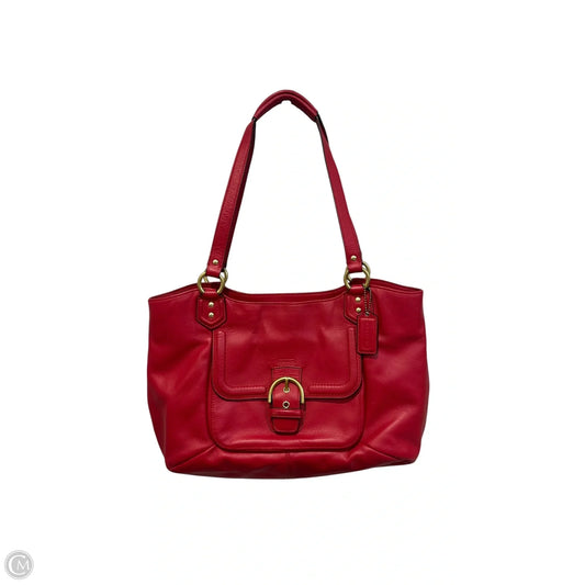 Handbag Designer By Coach, Size: Medium